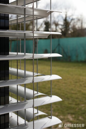 Persiana apilable i orientable SOLOMATIC Aluminium Congost